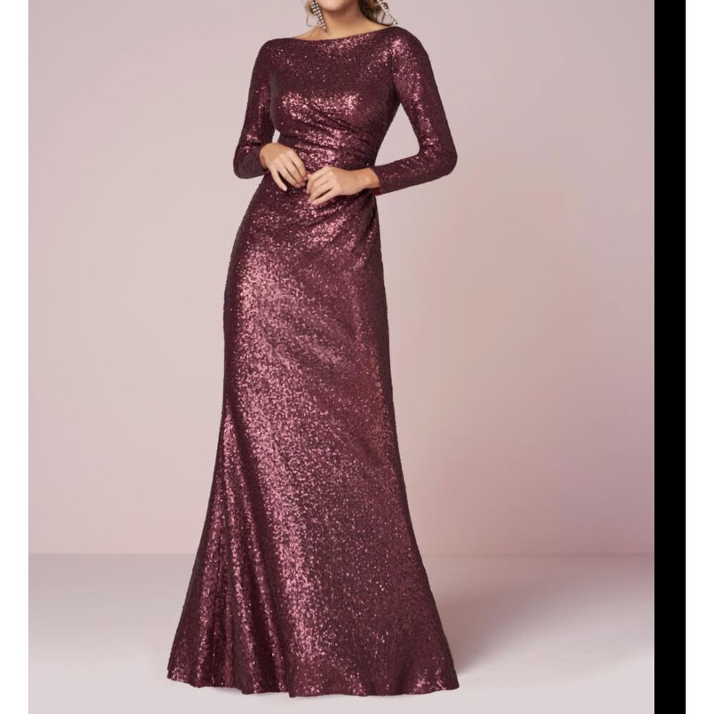 Christina Wu Sequin Gown - Sz 14